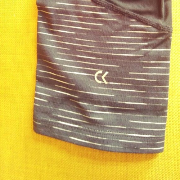 Calvin Klein Performance Wick Black/White Pockets Workout pants Sz Med - Picture 3 of 7